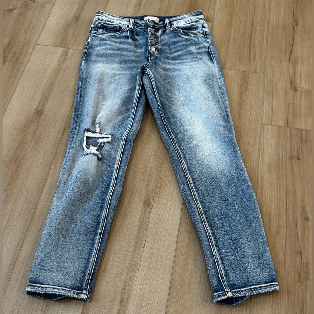 Alter’d State Distressed Skinny Jeans Button Fly Size 26
